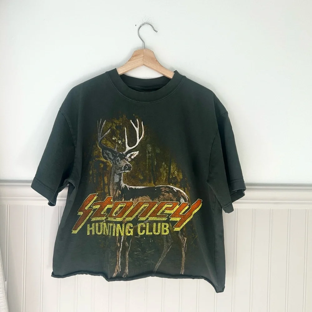 Post Malone Stoney Hunting Club Posty Co Medium Crop Big Ass Stadium Tour Tee - Picture 1 of 3